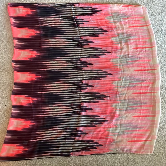 Abstract Print Infinity Scarf - Picture 3 of 5